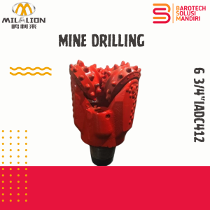6 3/4"IADC412 for mine drilling