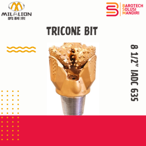 8 1/2" IADC635 Tricone bit