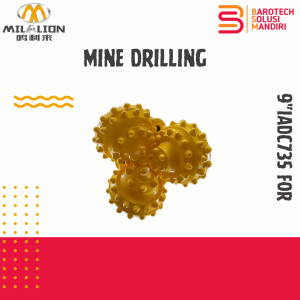 9"IADC735 for mine drilling
